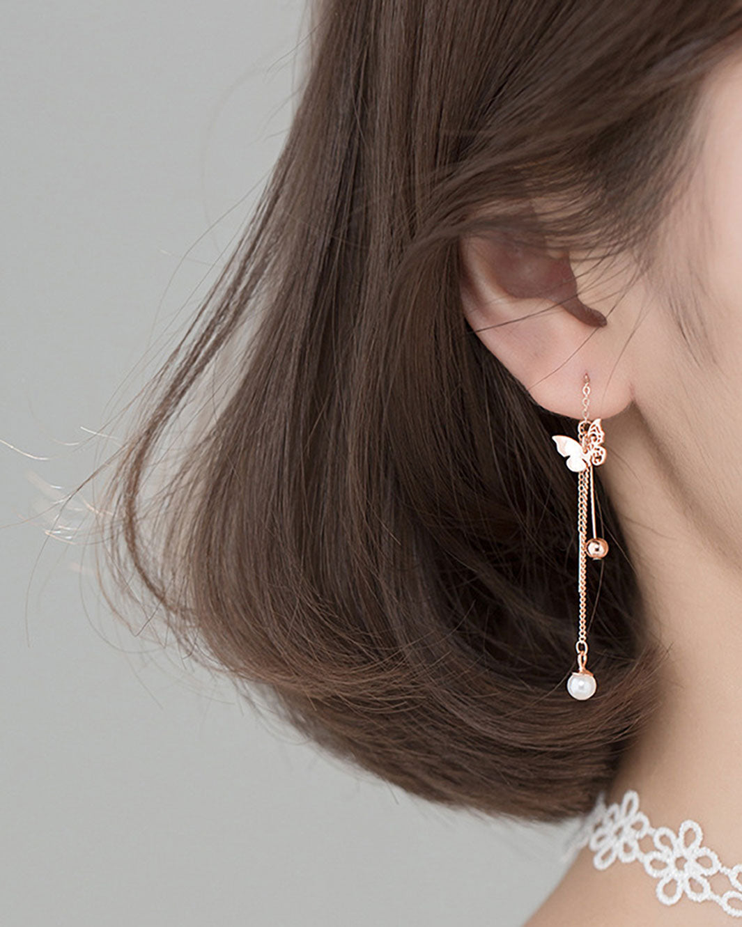 Threader Earrings Korean Chain Earrings Korean Threader Earrings 2025