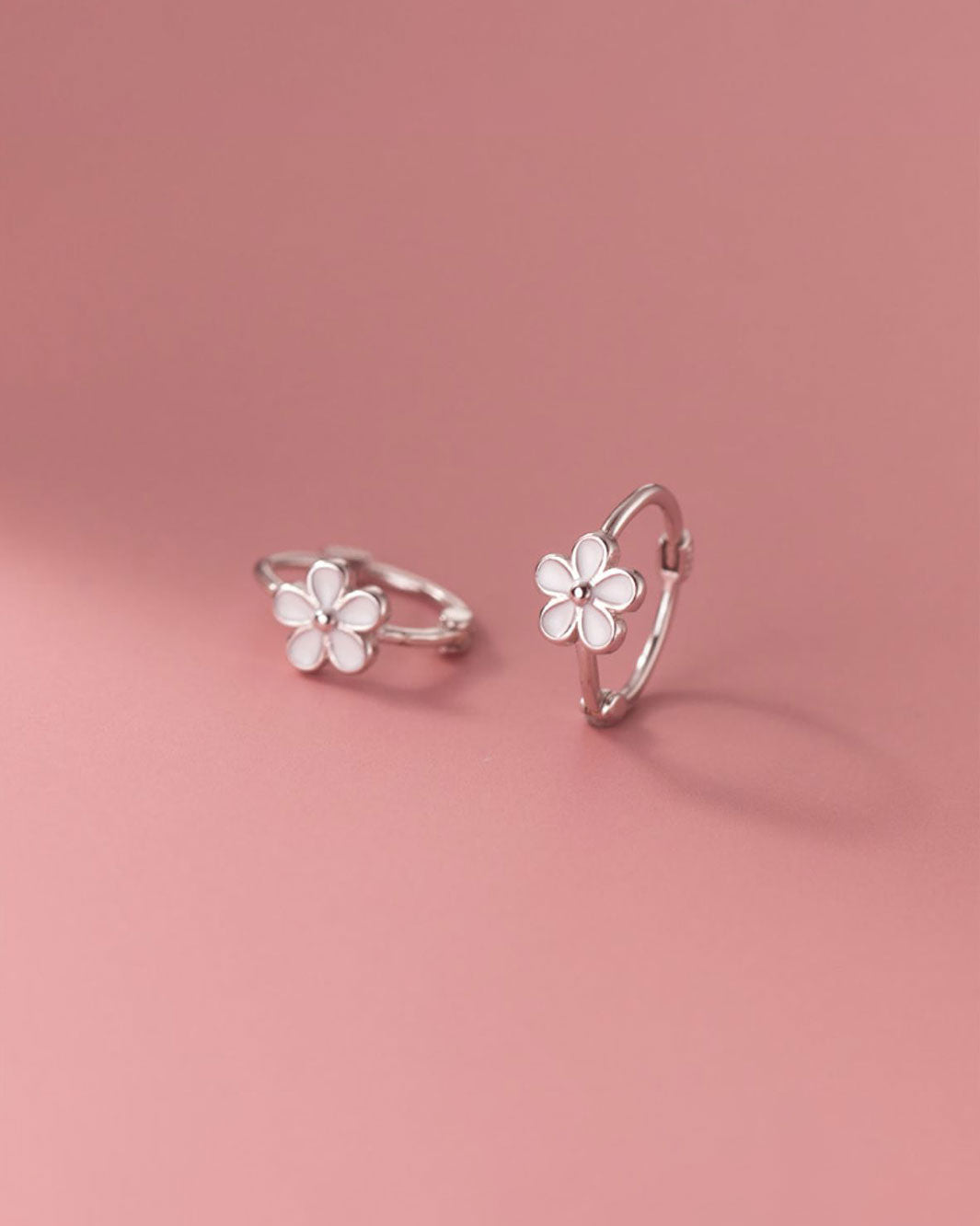 Flora Bloom Hoop Earrings
