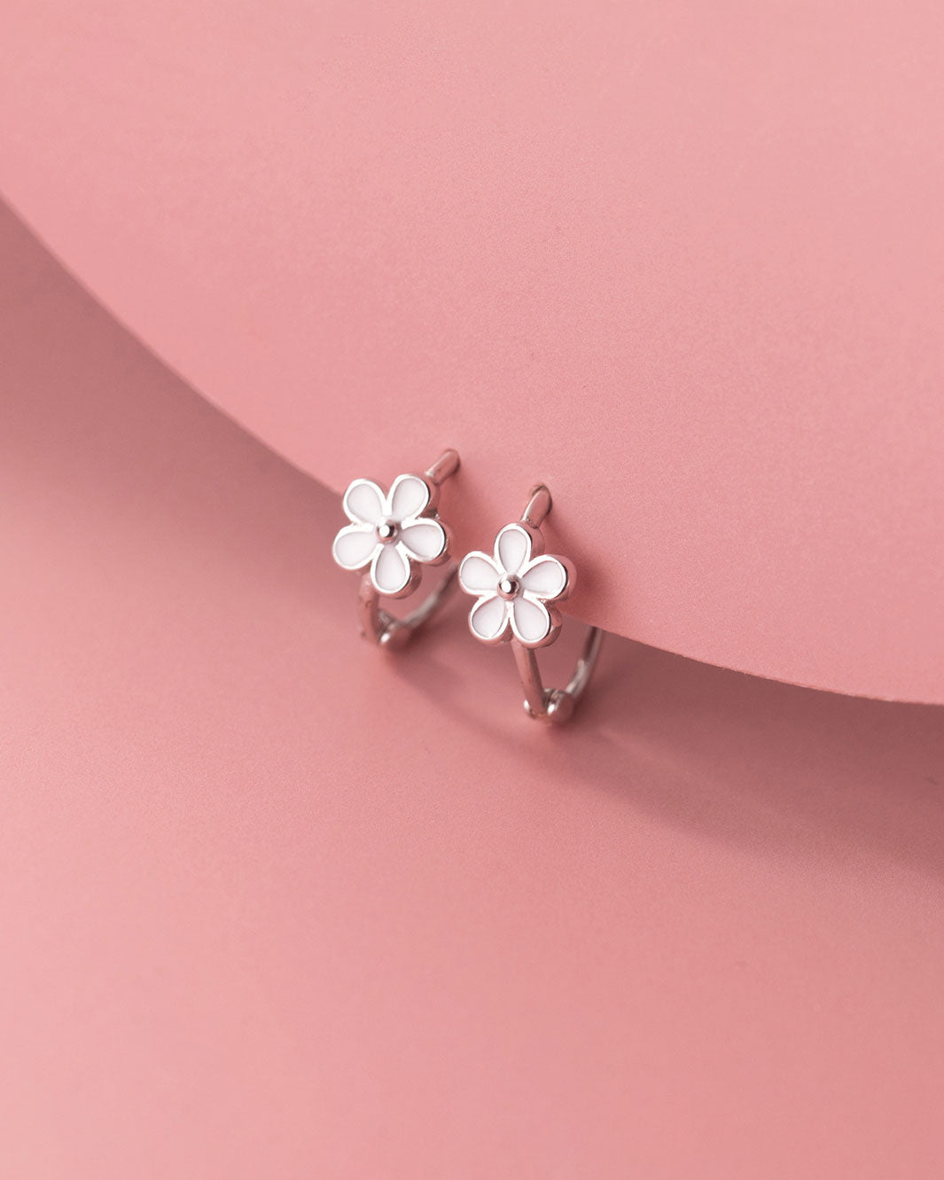Flora Bloom Hoop Earrings