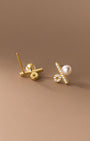 Percentage Symbol Stud Earrings