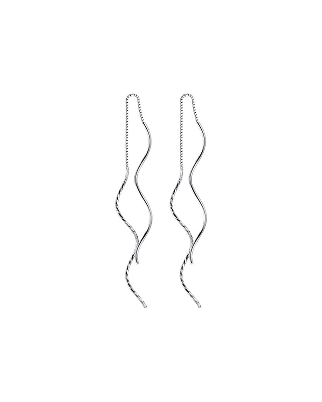 Giada Spiral Threader Earrings