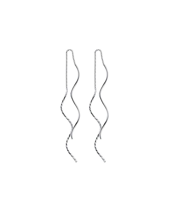 Giada Spiral Threader Earrings