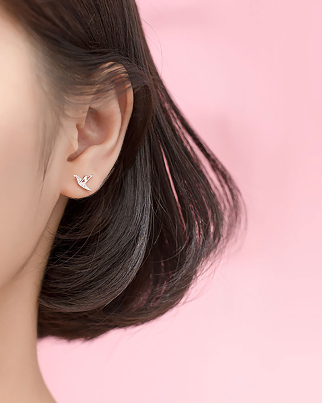 Akari Orizuru Stud Earrings