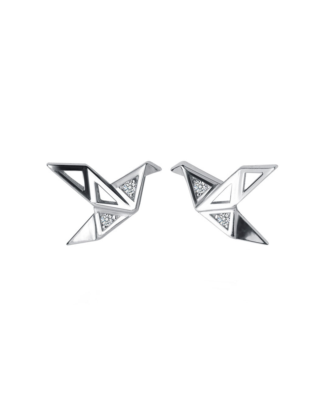 Akari Orizuru Stud Earrings
