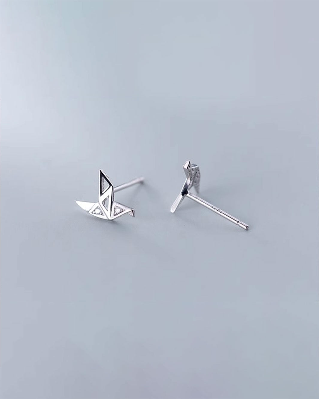 Akari Orizuru Stud Earrings