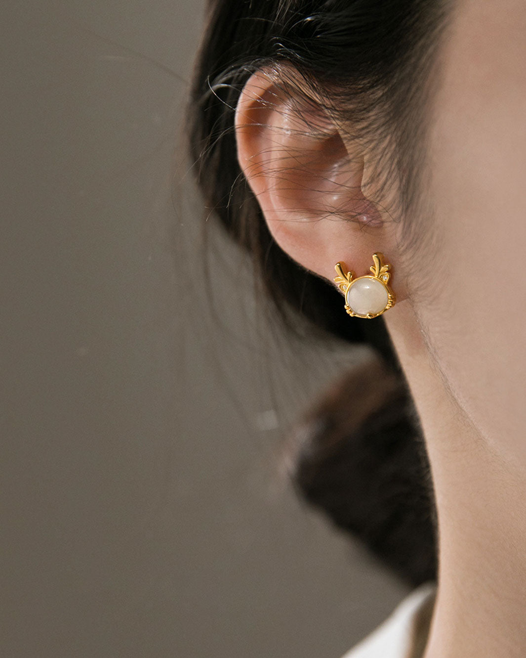 Prosperity Grand Dragon Stud Earrings