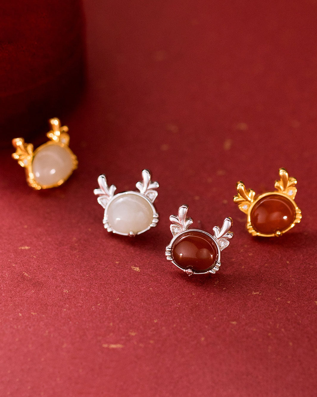 Prosperity Grand Dragon Stud Earrings