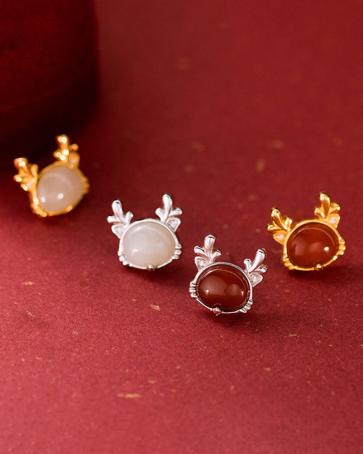 Prosperity Grand Dragon Stud Earrings