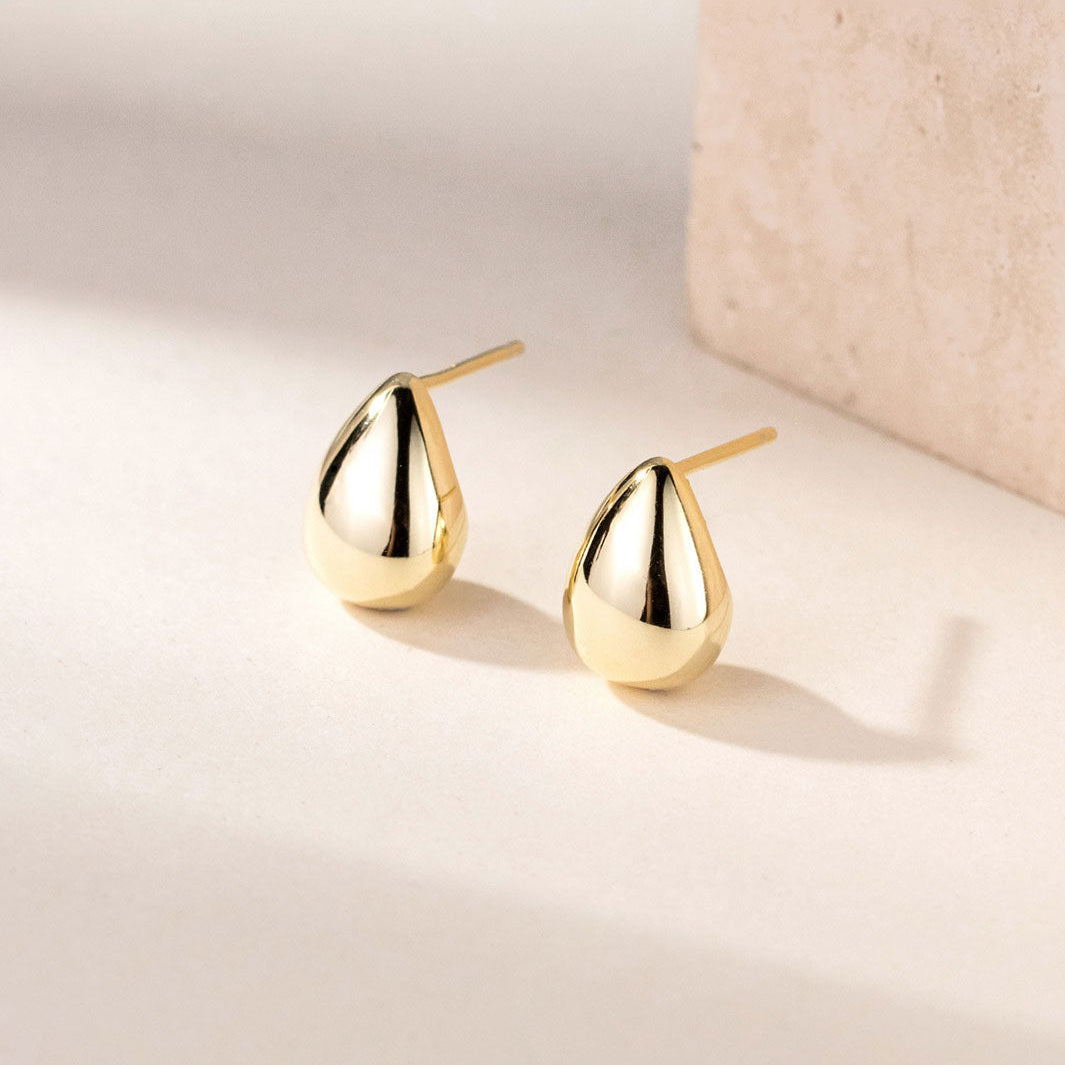 Derya Droplet Stud Earrings
