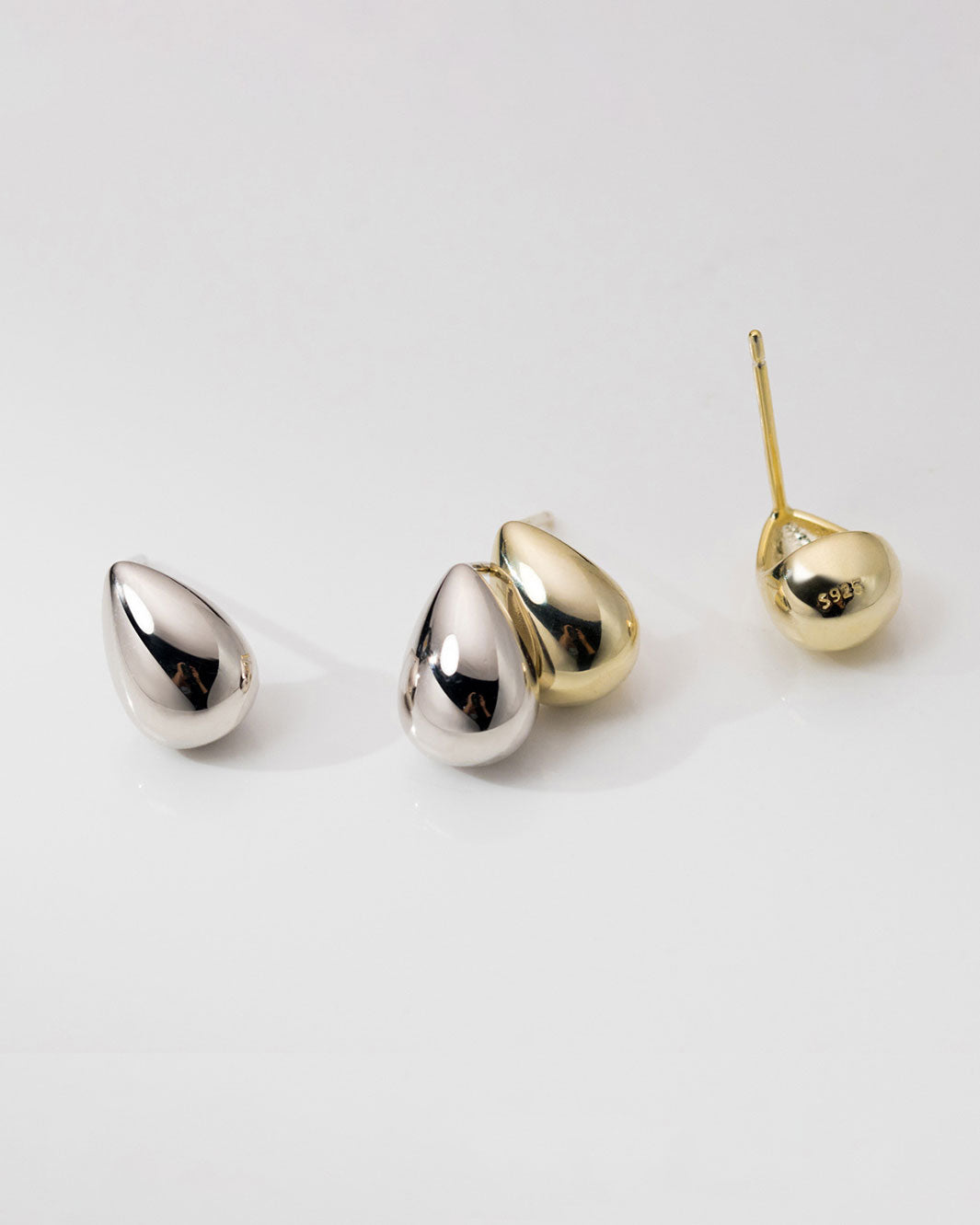 Derya Droplet Stud Earrings