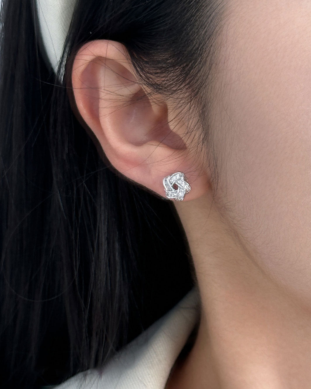 Kaiya Knot Stud Earrings
