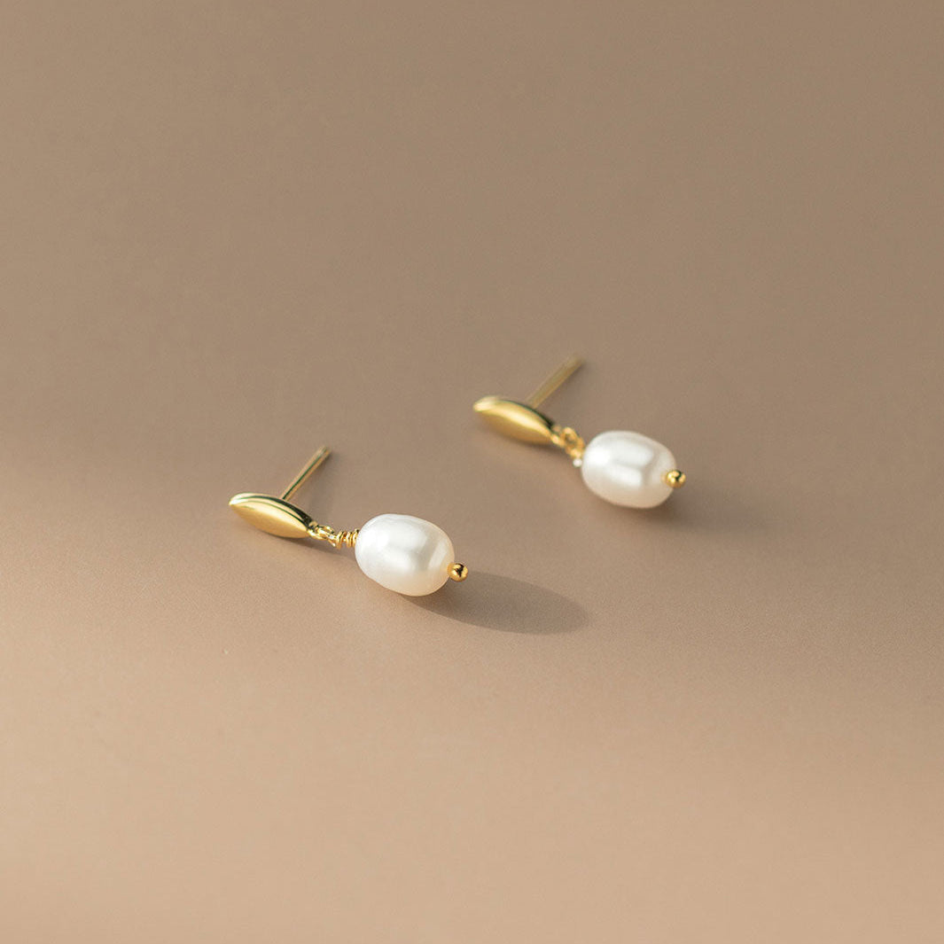 Bianca Freshwater Pearl Drop Earrings