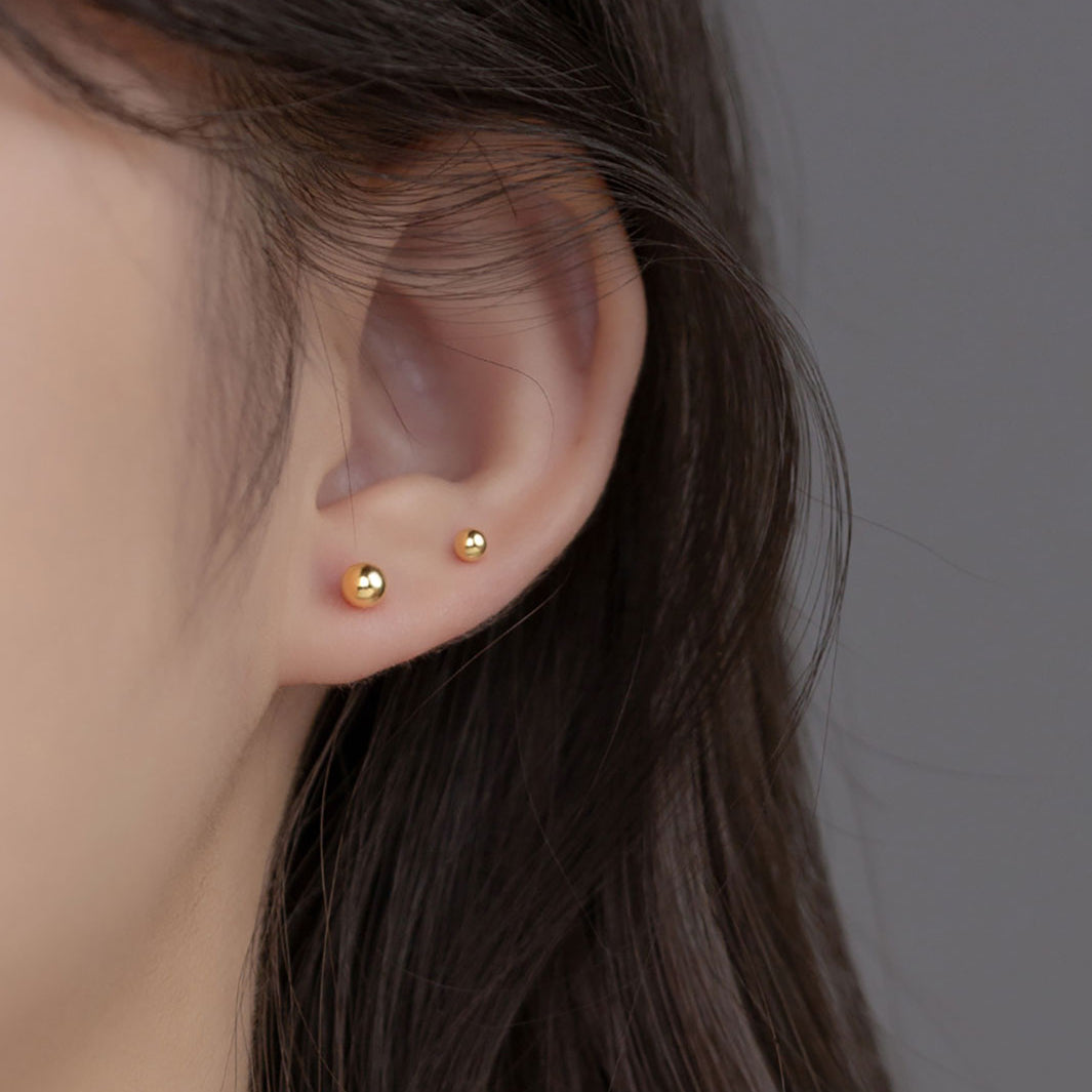 Classic Barbell Earrings