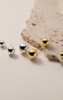 Classic Round Ball Stud Earrings