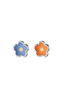 Poppy Flower Stud Earrings