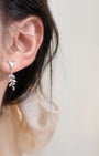 Sparrow and Olive Branch Drop Earrings