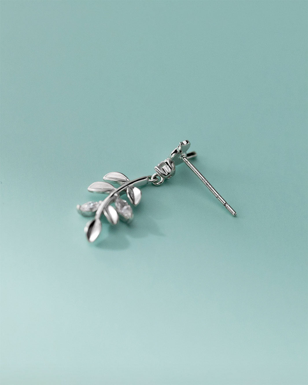 Sparrow and Olive Branch Drop Earrings