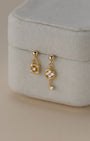 Lock and Key Dangle Earrings
