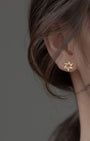 Solar Star Stud Earrings
