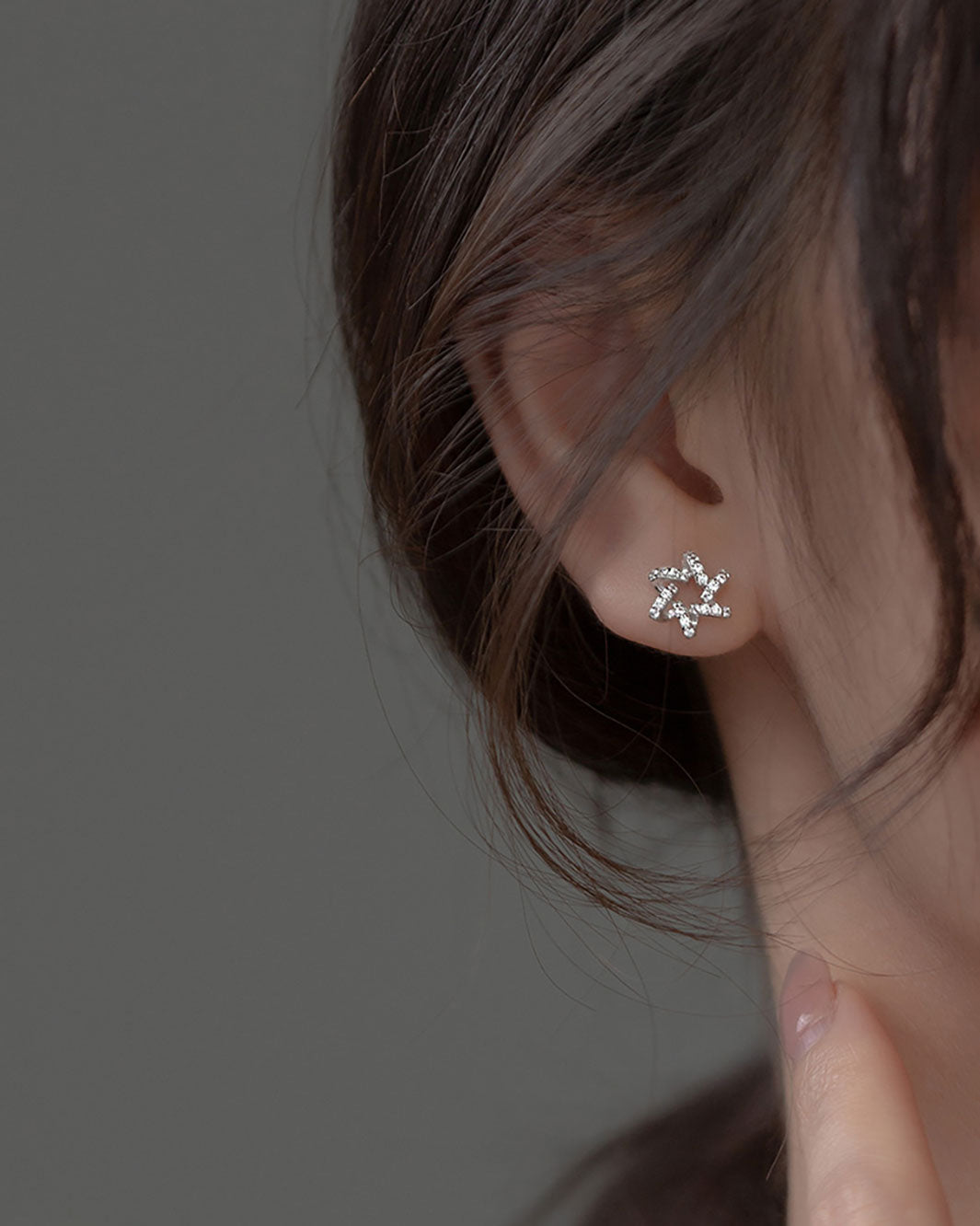 Solar Star Stud Earrings