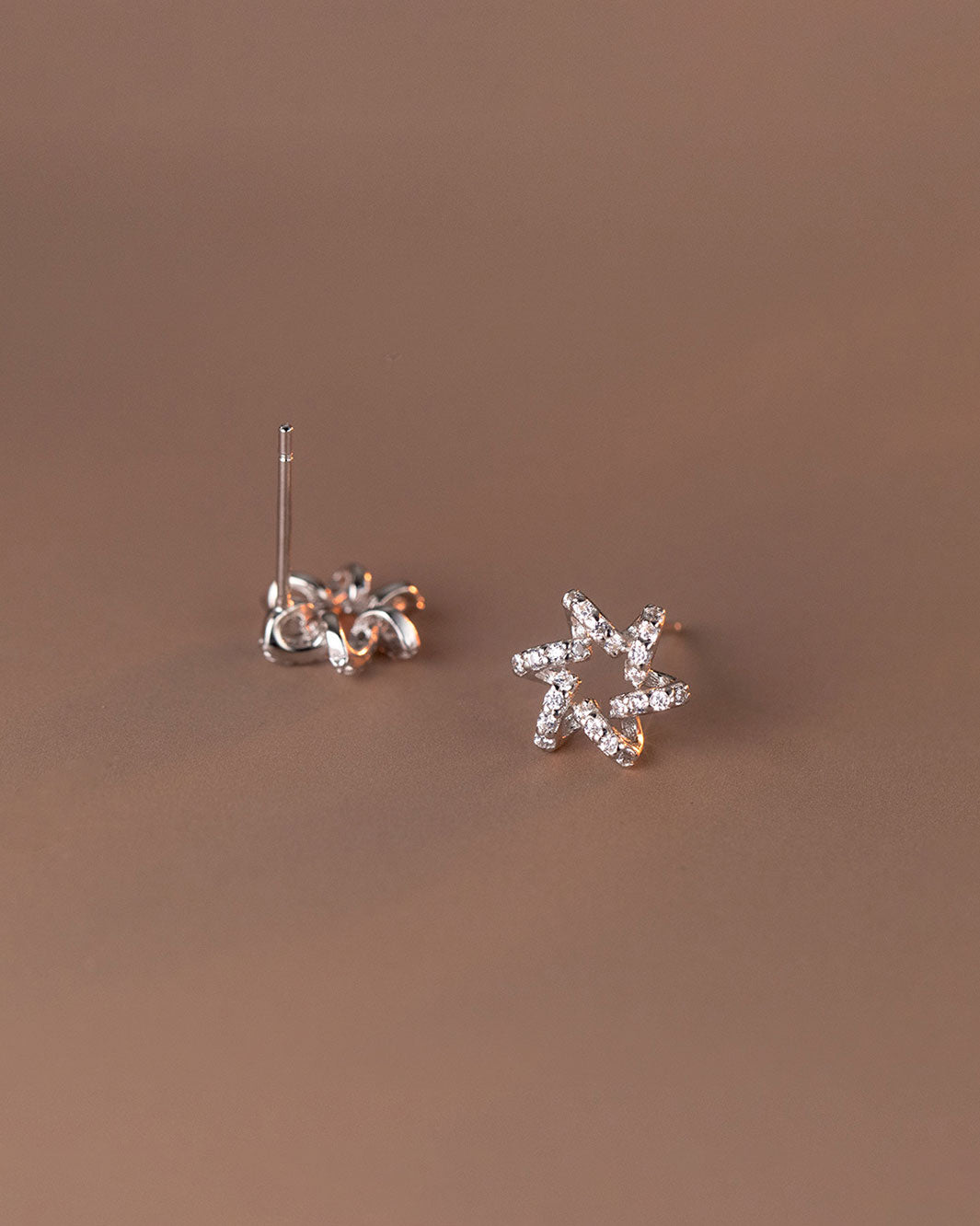Solar Star Stud Earrings
