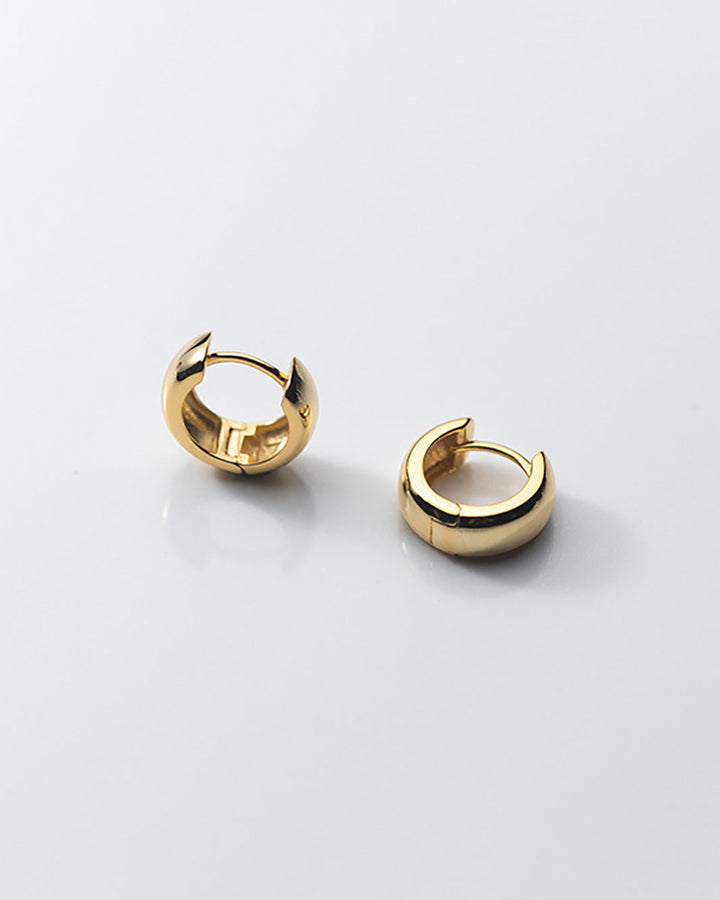 Anna Thick Hoop Earrings