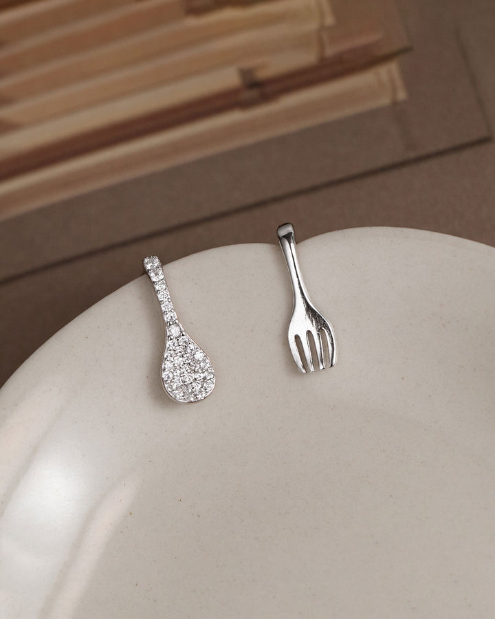 Dine & Shine Stud Earrings