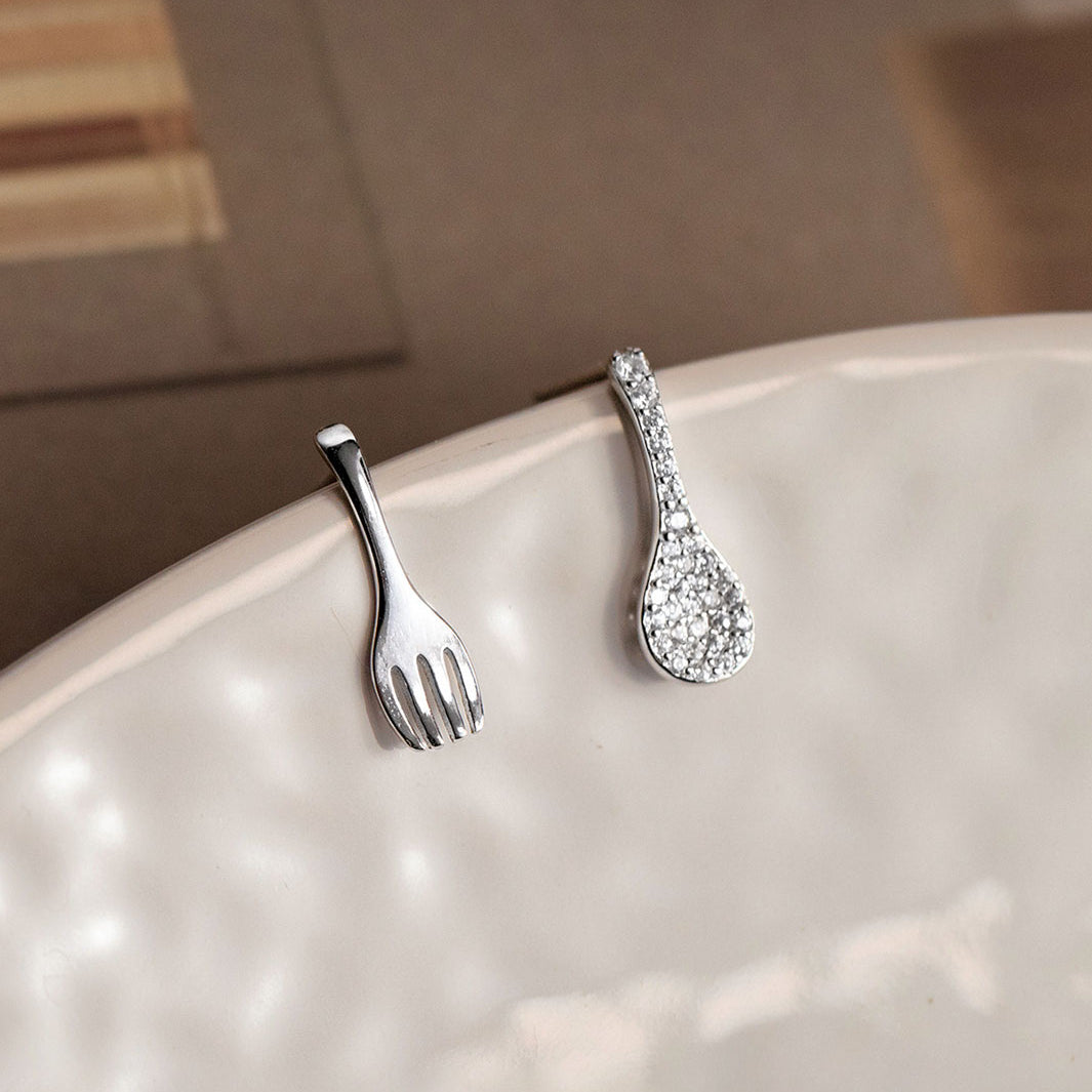 Dine & Shine Stud Earrings