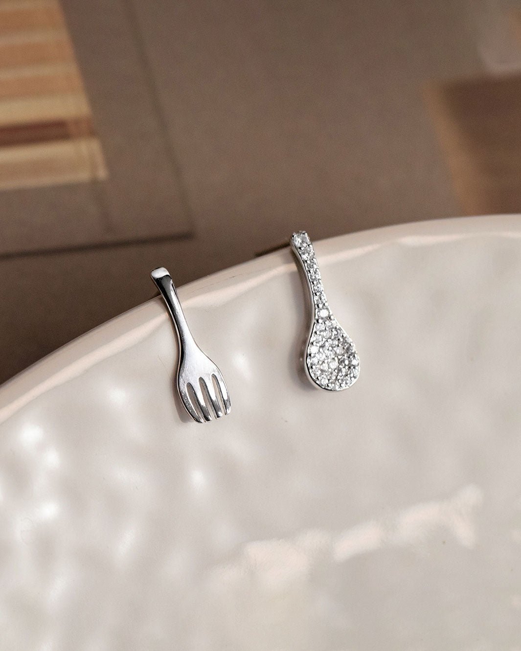 Dine & Shine Stud Earrings