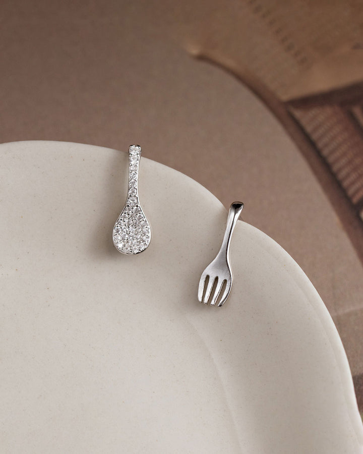 Dine & Shine Stud Earrings