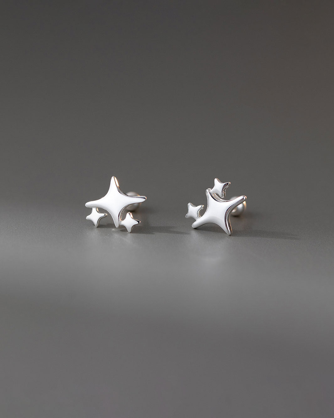 Nova Starburst Barbell Earrings