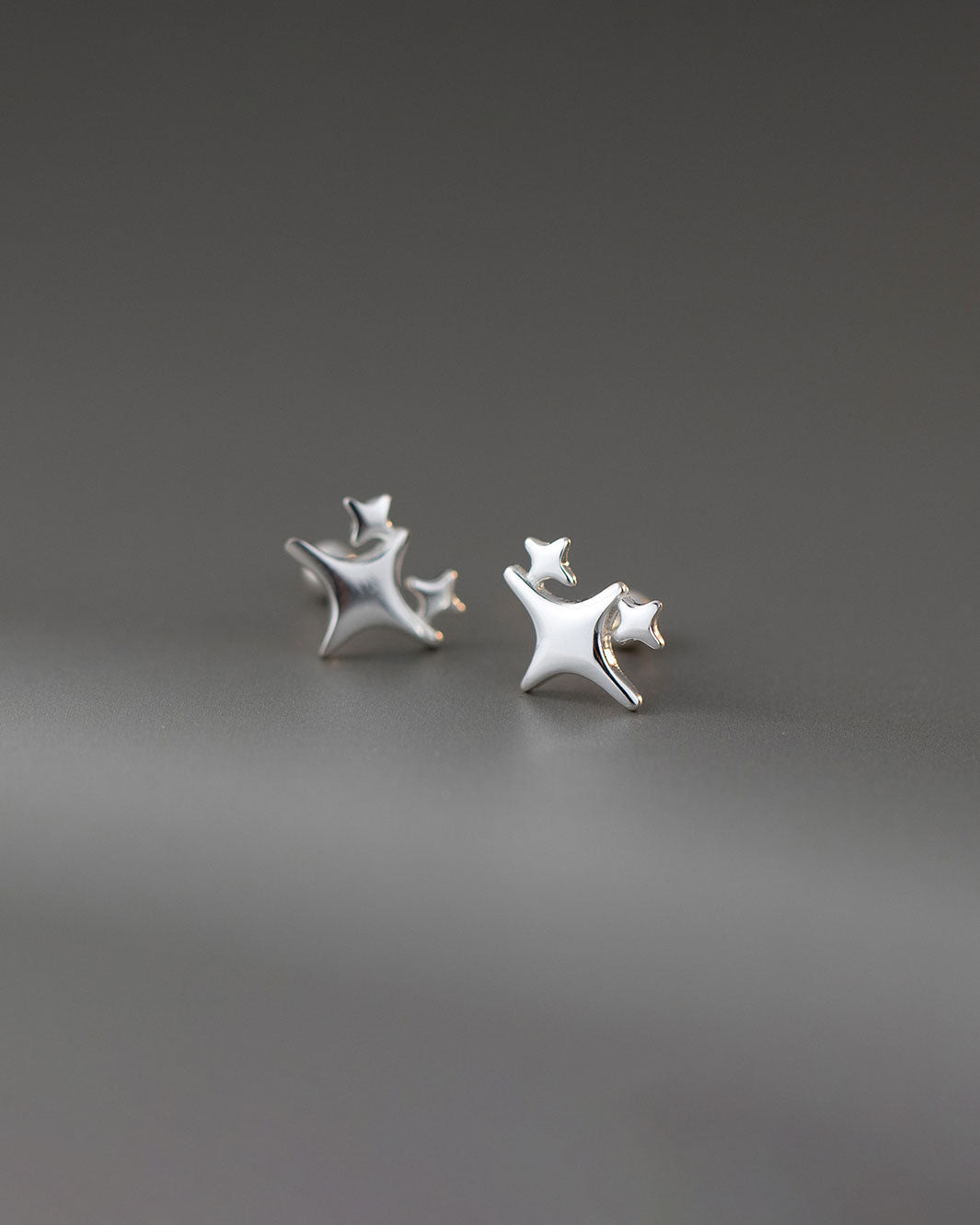 Nova Starburst Barbell Earrings