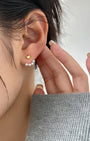 Amelie Heart Jacket Earrings
