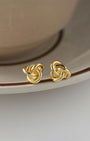 Elinor Knot Stud Earrings