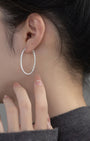 Giselle Oval Hoop Earrings