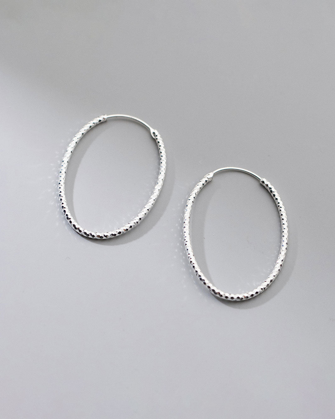 Giselle Oval Hoop Earrings