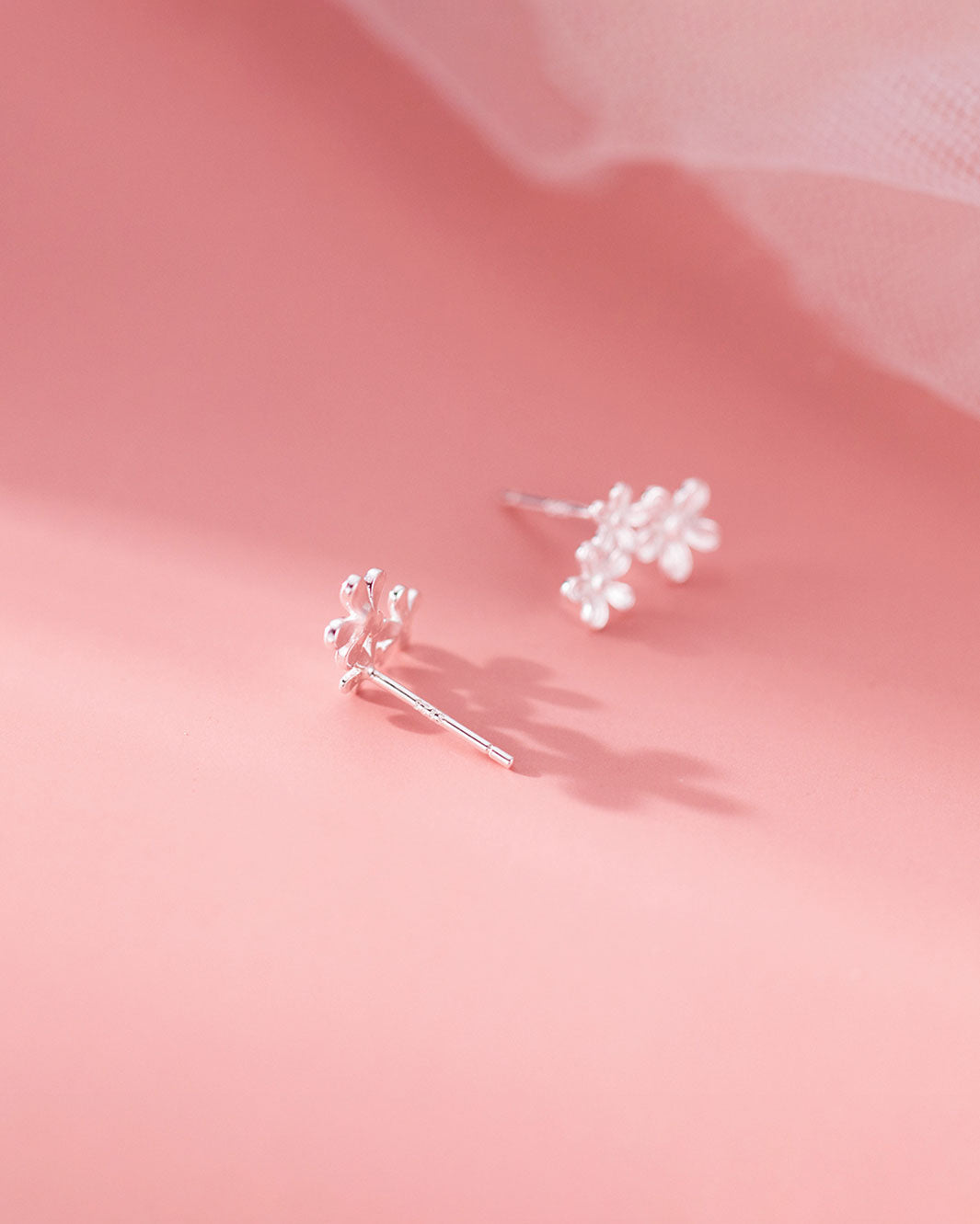 Elise Trio Blossom Stud Earrings