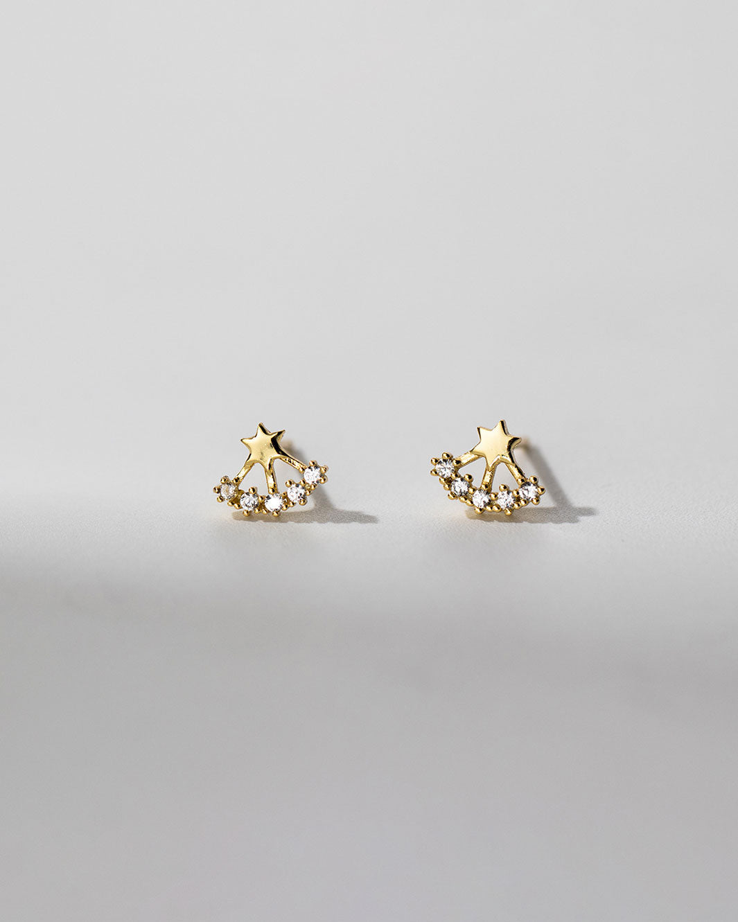 Starry Arc Stud Earrings