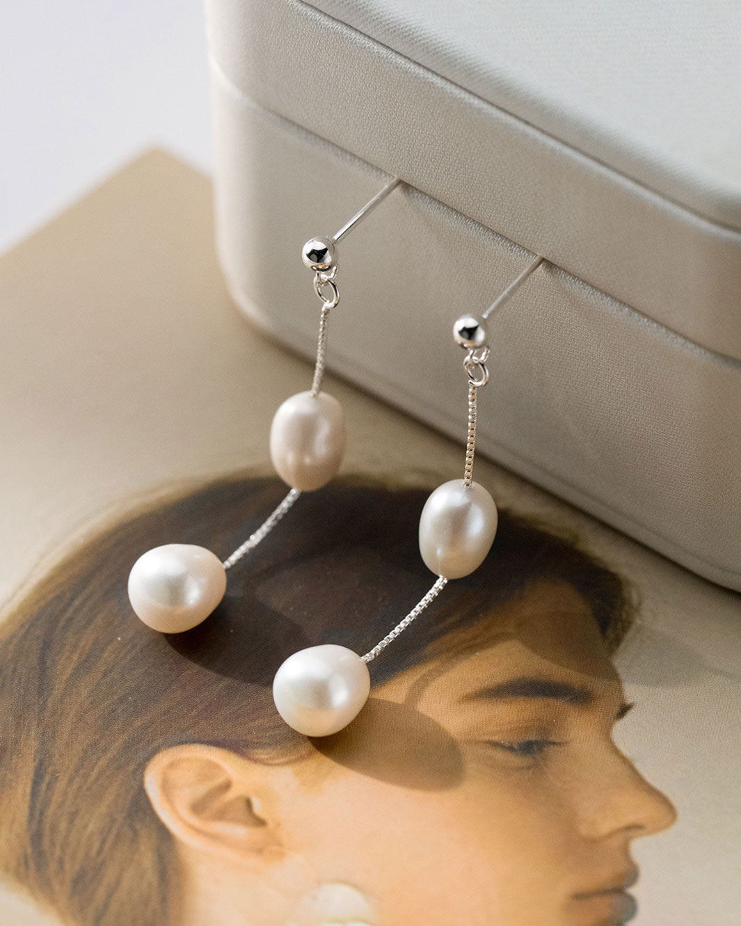 Julia Freshwater Pearl Dangle Earrings