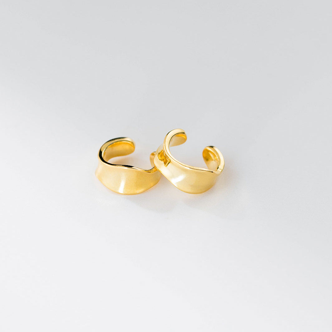 Edith Wave Ear Cuffs