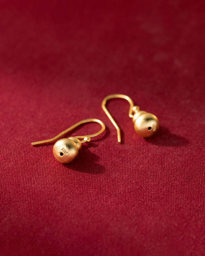 Golden Royal Hulu Dangle Earrings