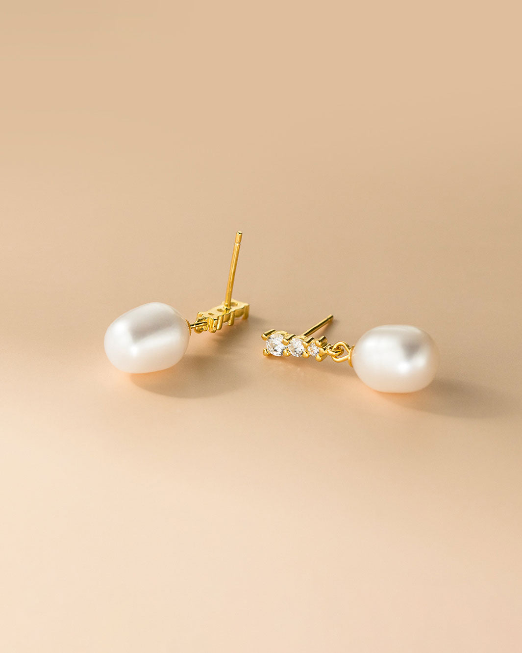 Anya Freshwater Pearl Drop Earrings