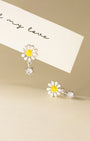Sunny Daisy Drop Earrings