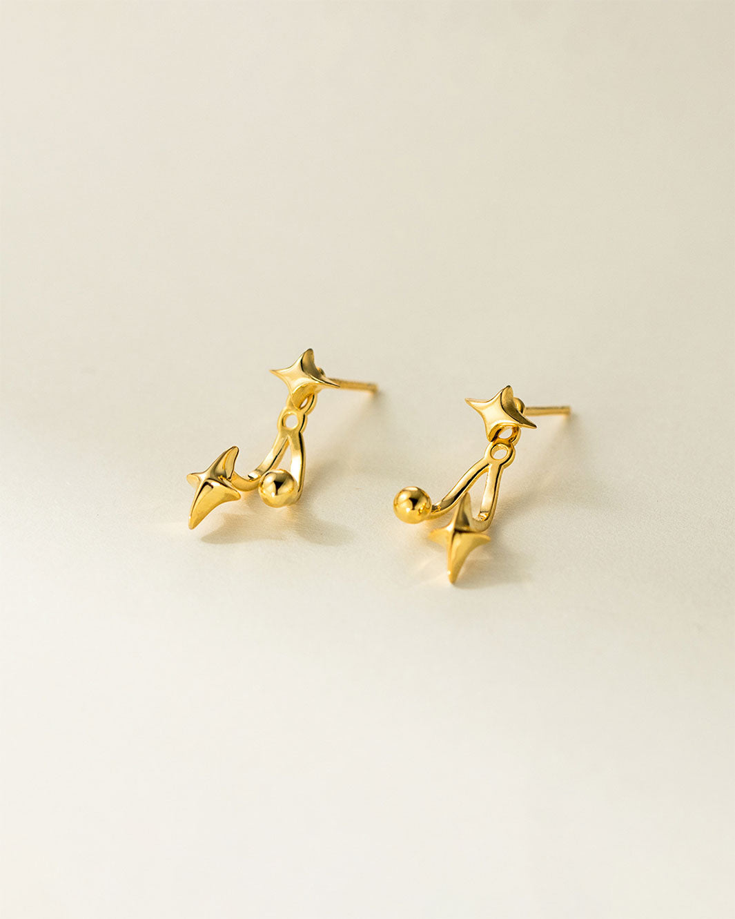 Orbit Star Jacket Earrings