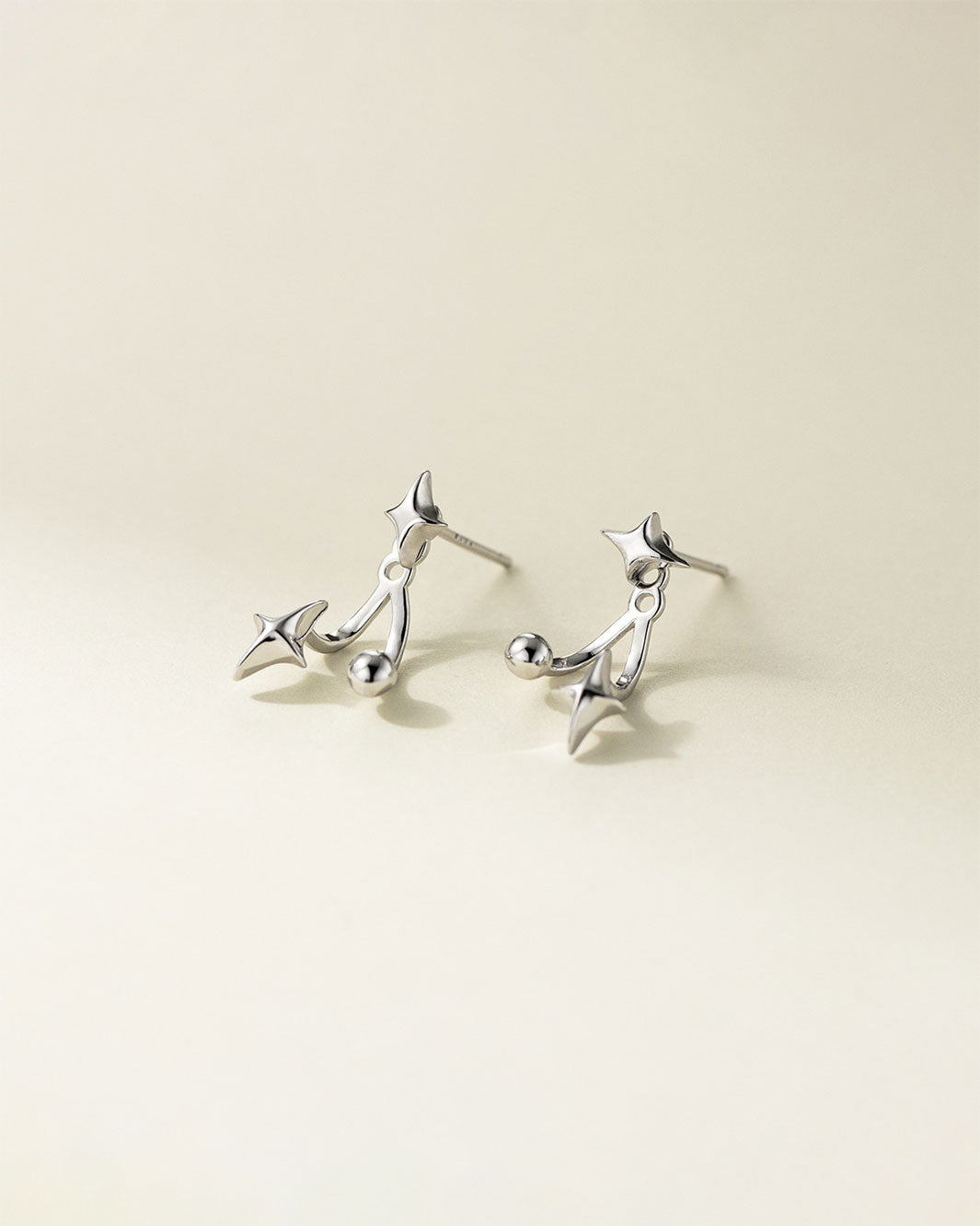 Orbit Star Jacket Earrings