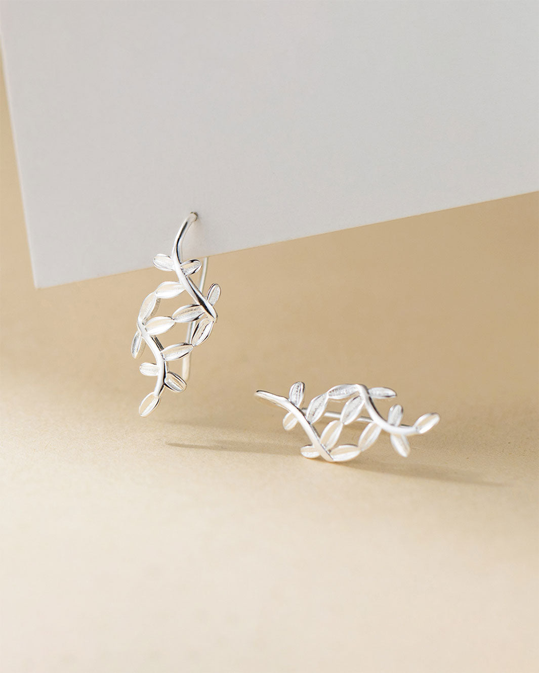 Winding Vine Drop Earrings