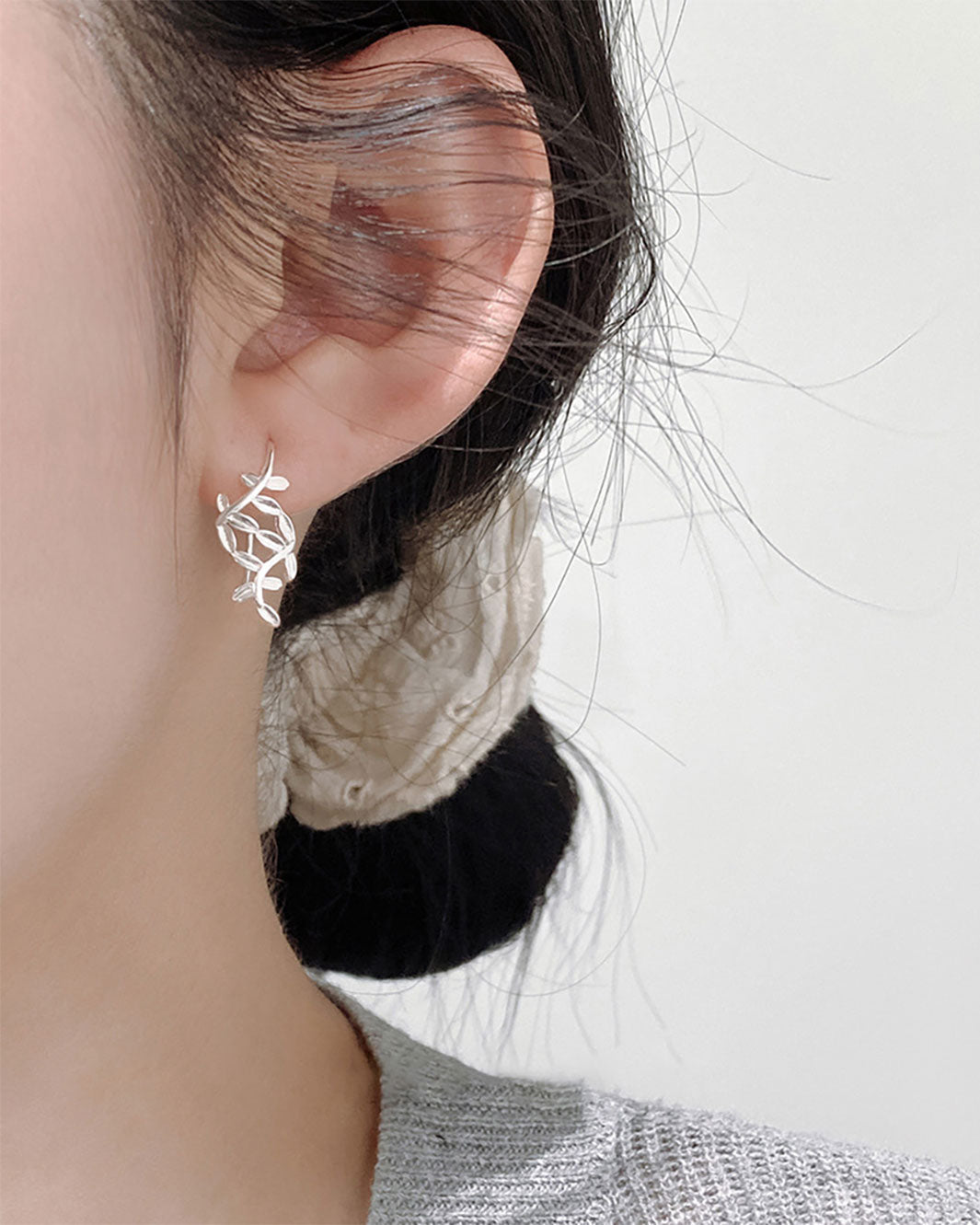 Winding Vine Drop Earrings