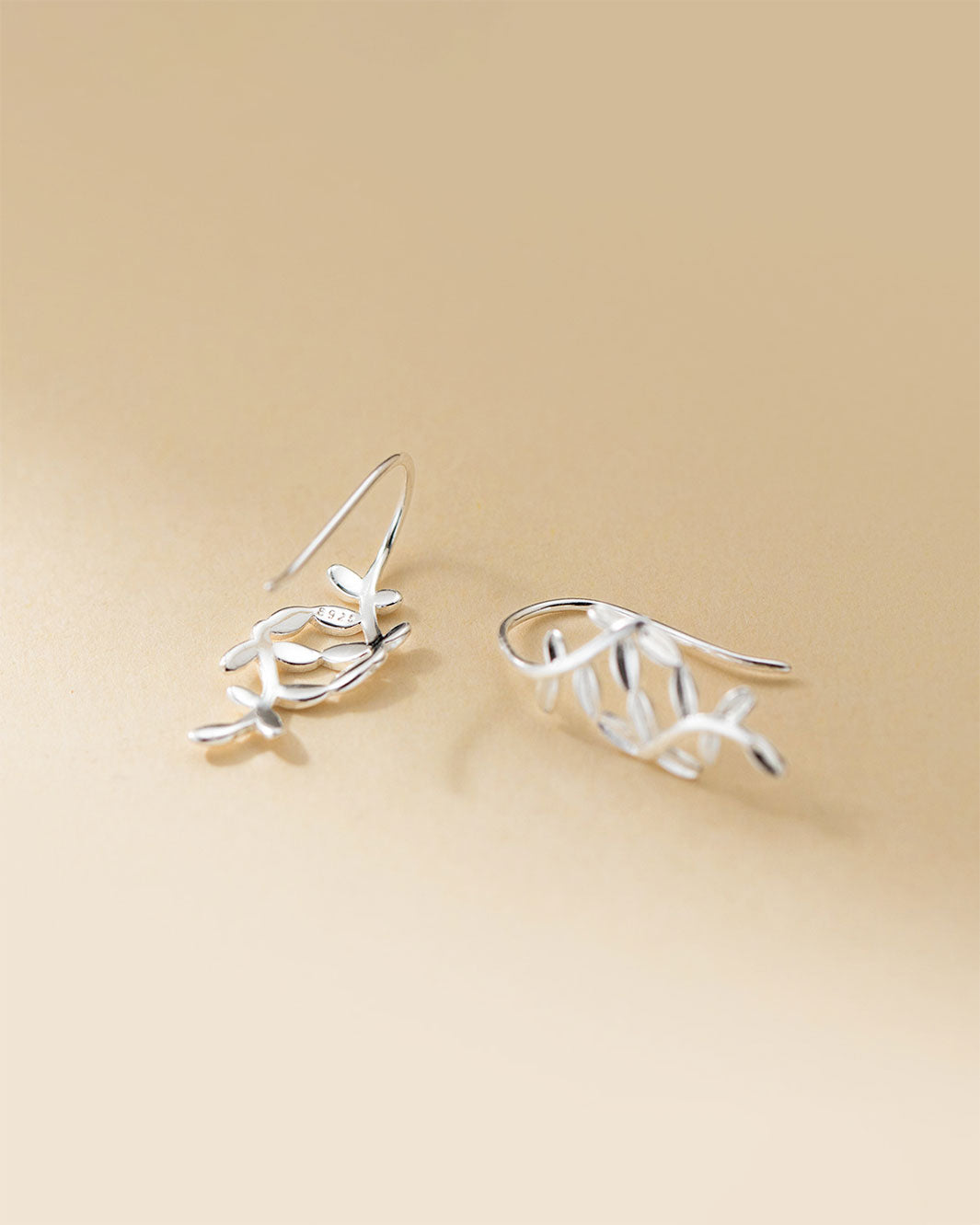 Winding Vine Drop Earrings