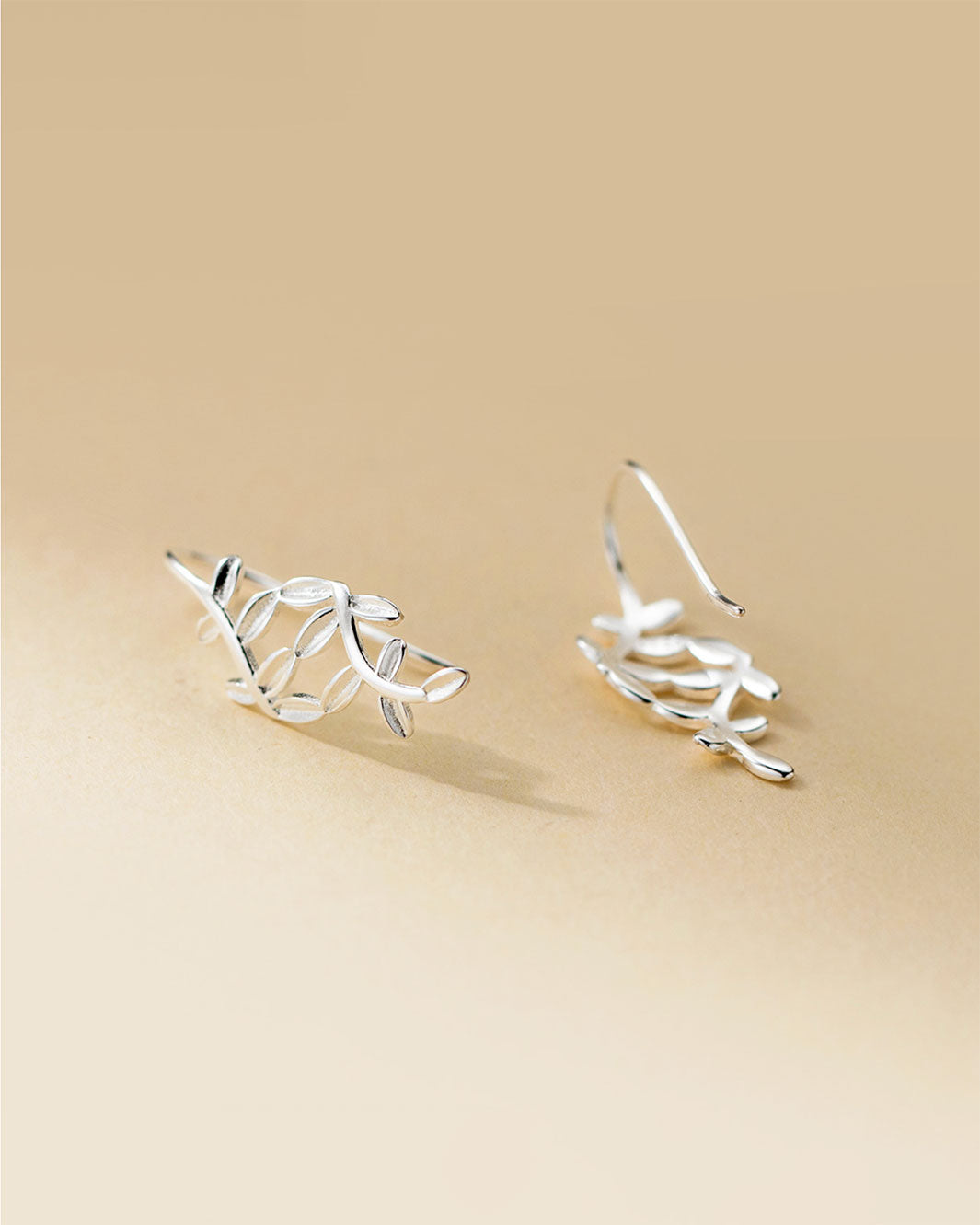 Winding Vine Drop Earrings