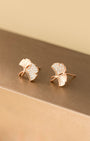 Ginkgo Leaves Stud Earrings